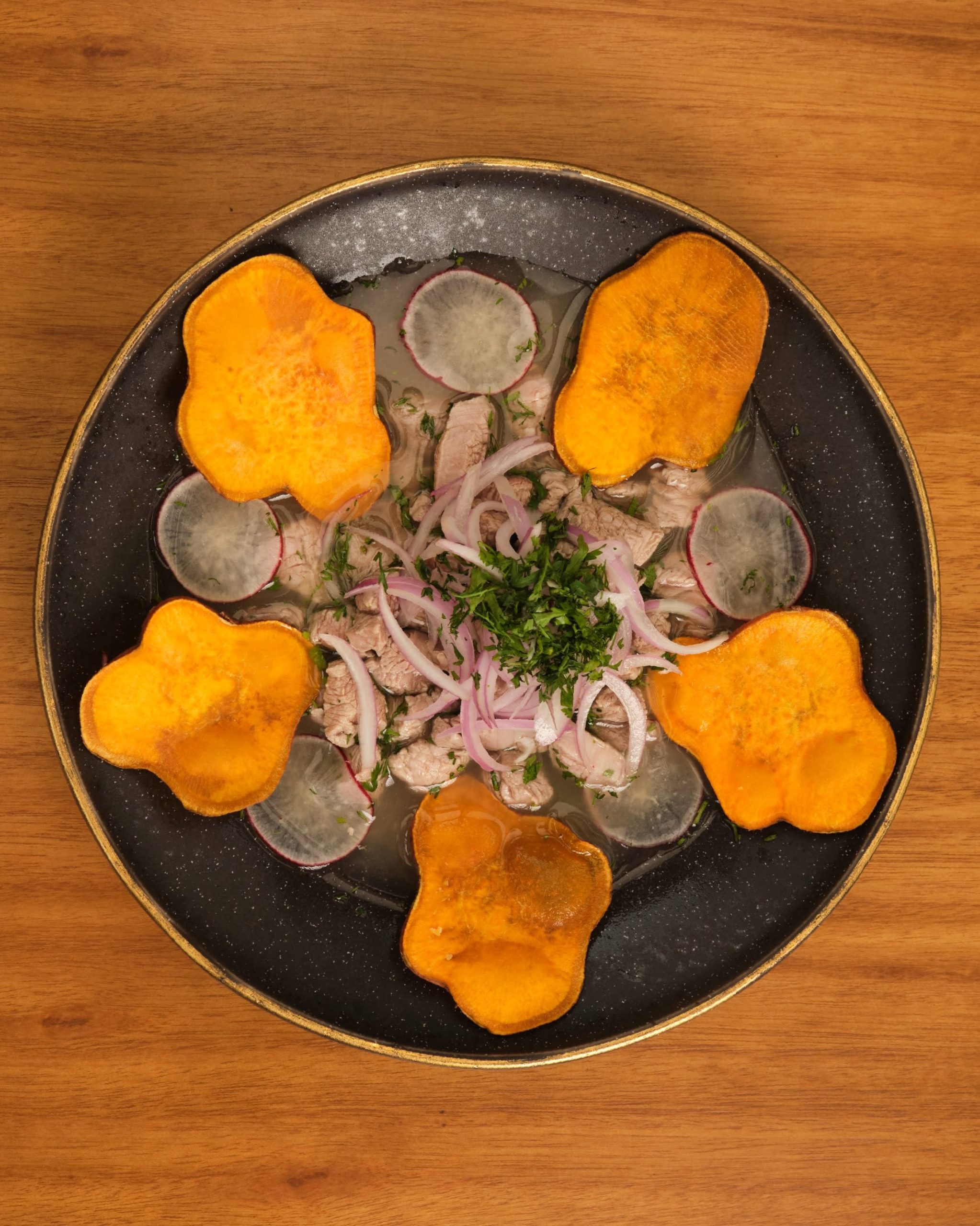 Ceviche de carne macareño - Morelia Parrilla Loja